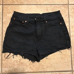 stretchy denim shorts from PINK